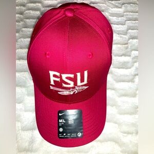 FSU Nike Adjustable Adult Unisex Medium/ Large Baseball‎ Hat New